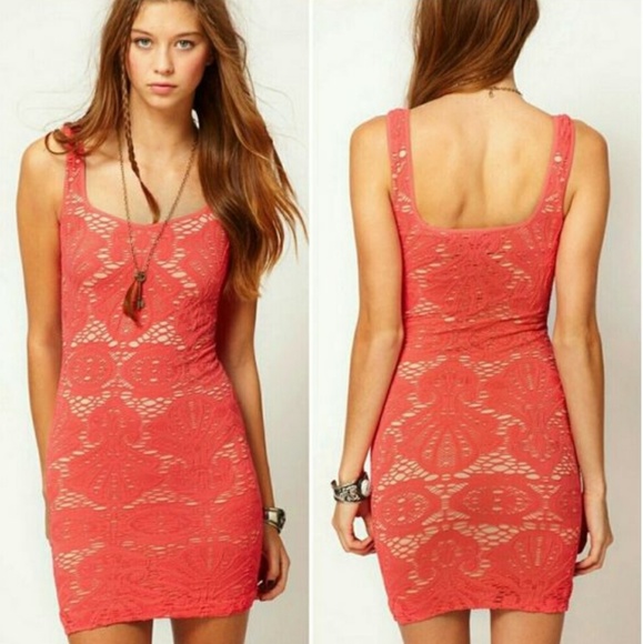 Free People Dresses & Skirts - Free People Intimately Bodycon Medallion Dress M/L
